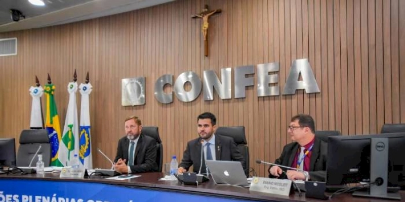 Wilson Filho abre plenária do Conselho Federal de Engenharia e Agronomia, em Brasília 
