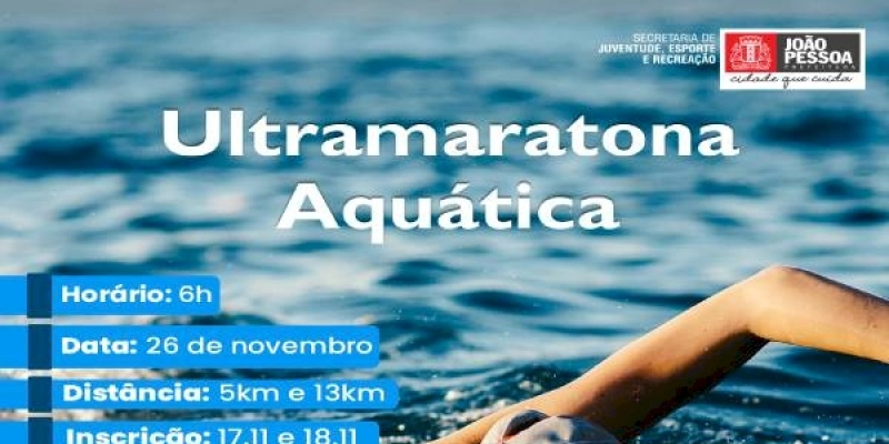 Inscrição para Ultramaratona Aquática começa nesta quinta-feira em três locais
