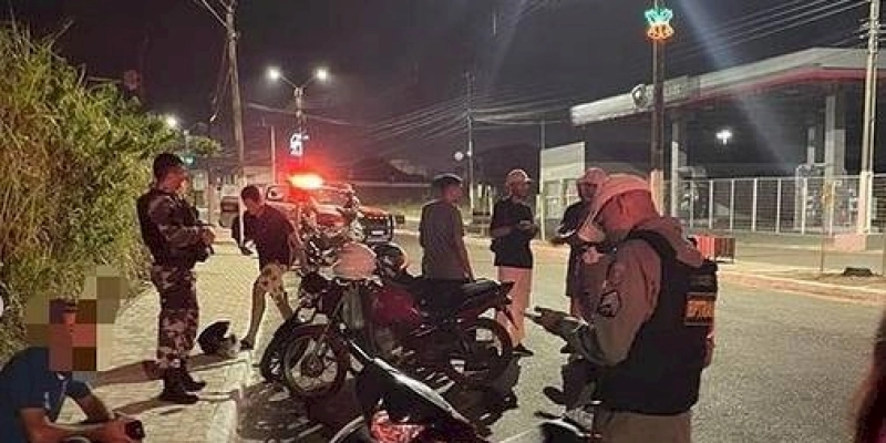Operação Moto Segura é deflagrada pela Polícia Militar na Paraíba