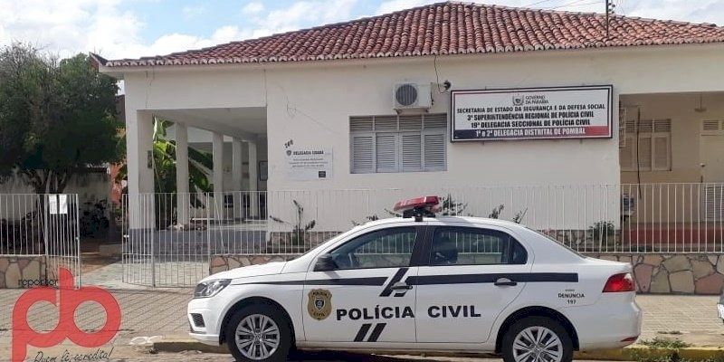 Homem que agrediu a ex-companheira com socos e pontapés, além de empurra-la em canal é preso pela Polícia Civil, em Pombal 