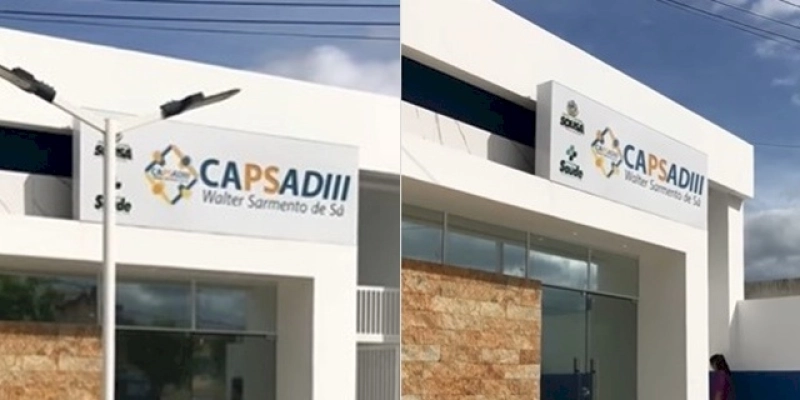 Novo Espaço do CAPS AD III está devidamente concluído para a inauguração em Sousa 