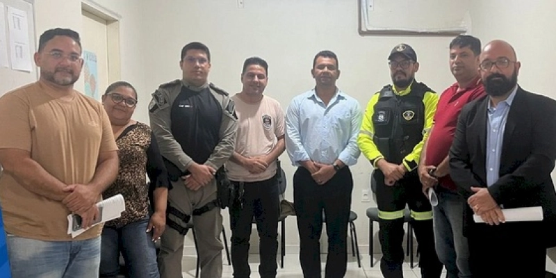 Polícia Militar participa de reunião de planejamento do Conselho Municipal de Segurança Pública de Patos