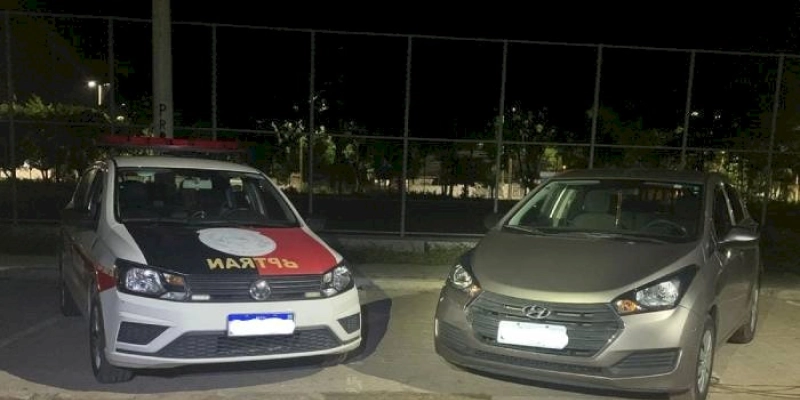 Em 12 horas, Polícia Militar recupera carro roubado na Paraíba