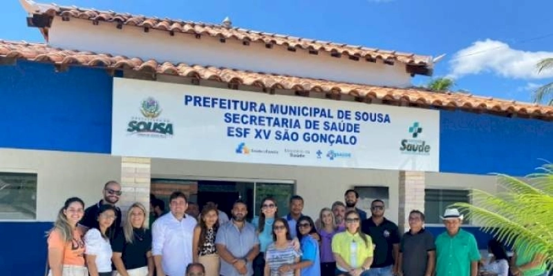Município de Sousa inaugura Unidade Básica de Saúde no Distrito de São Gonçalo