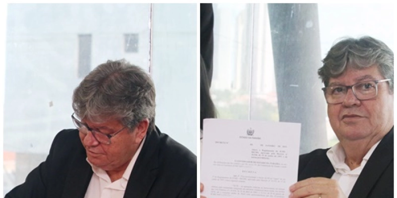João Azevêdo assina decreto e mais de 500 mil paraibanos terão redução nas contas de energia