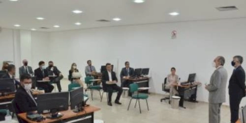 Novos juízes iniciam as aulas do Curso de Formação Inicial que ocorrerá até o mês de agosto