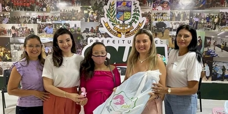 Programa Meu Bebê avança ao beneficiar mulheres grávidas com entrega de kits de enxoval no município de Sousa