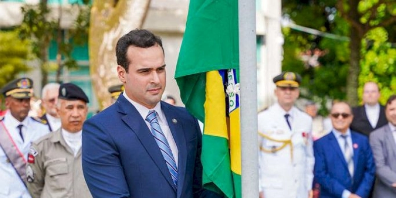 Vice-governador participa de desfile cívico-militar da Independência do Brasil em João Pessoa