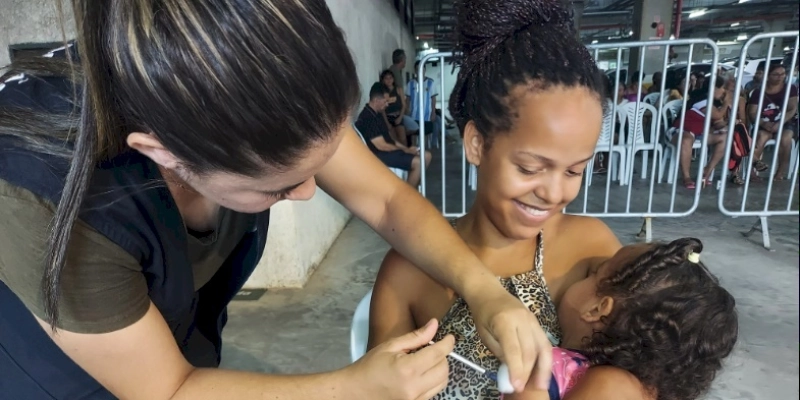 Ação preventiva de vacinação acontece neste sábado exclusivamente no Mangabeira Shopping