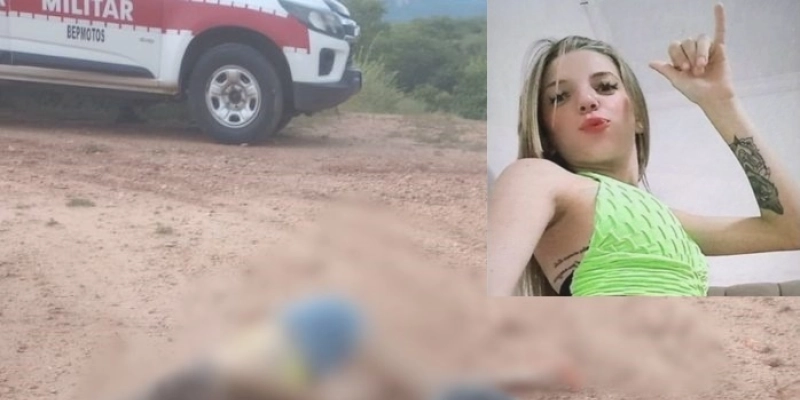 Atentado a bala deixa jovem morta e mototaxista baleado em estrada vicinal, no sertão 