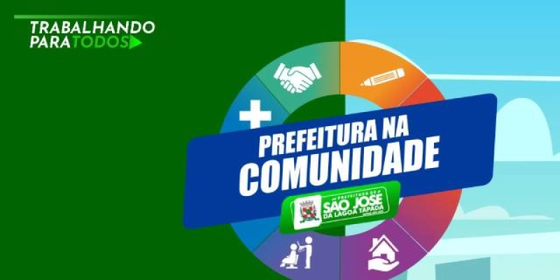 Prefeitura na Comunidade estará dia 26 no Sítio Urupema no Município de São José da Lagoa Tapada