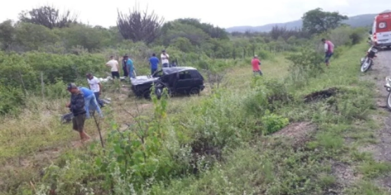 Filho de Ex-prefeita morre e Vereador fica ferido em gravíssimo acidente de carro, na PB 