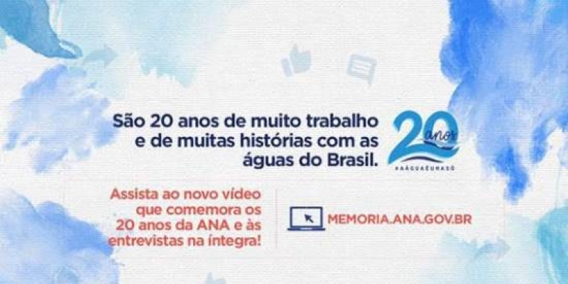 Autoridades em água compartilham histórias sobre a atuação da ANA nos últimos 20 anos e apontam caminhos para o futuro