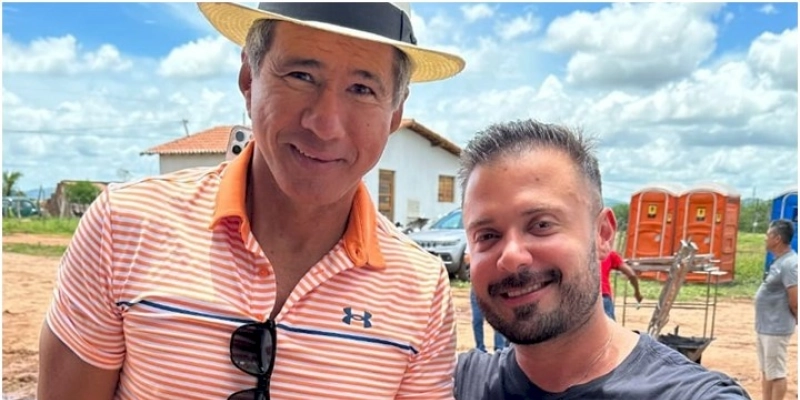 Deputado Caio Roberto, passeia em Sousa se aproxima de Gilbertão, e cria cenário para PL apoiar sua pré-candidato a Prefeito 