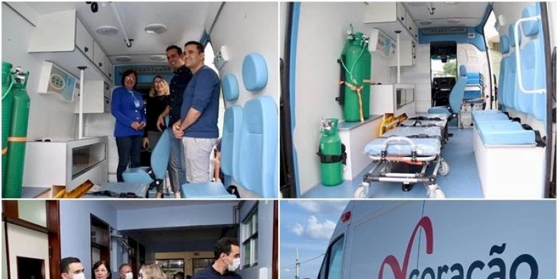 Vice-governador entrega ambulância do Programa Coração Paraibano ao Hospital Regional de Queimadas