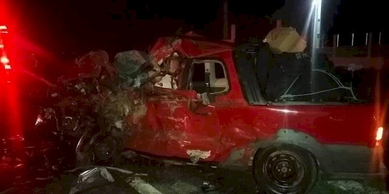 Violenta colisão mata dois e deixa quatro pessoas feridas em Rodovia no Sertão paraibano