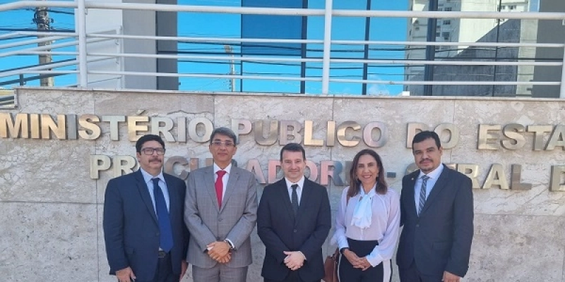 Integrantes do Ministério Público de Rondônia conhecem atividades do Namit/MPPB
