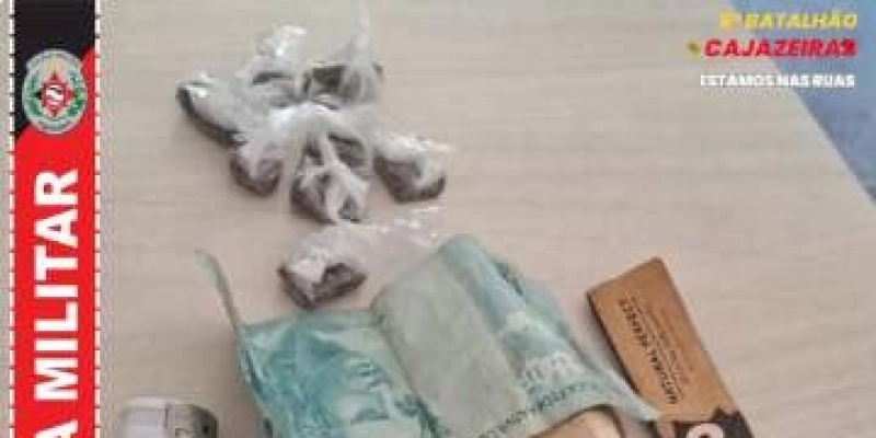 Polícia Militar detém menor vendendo drogas na cidade de Cajazeiras 