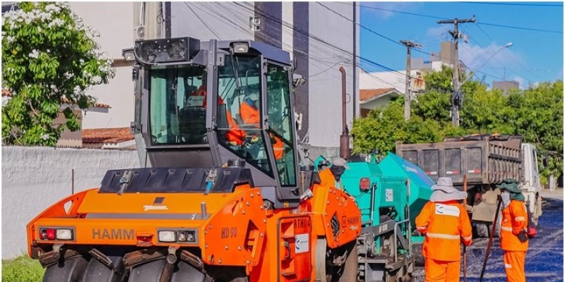 Prefeitura conclui pavimentação asfáltica na Rua Zilda Nunes da Silva e já inicia trabalhos em mais duas vias