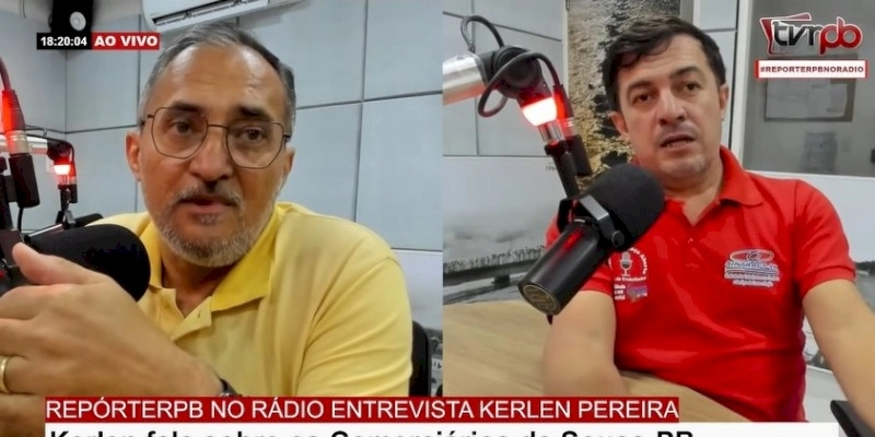 Presidente do Sindicato dos Comerciários diz que nesta sexta definirá o salário da categoria em Sousa, e elogia postura da classe patronal; Vídeo 