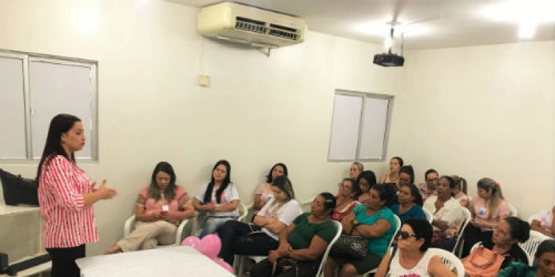 Roda de Conversa encerra ações do Outubro Rosa na Maternidade e no Complexo Hospitalar de Patos