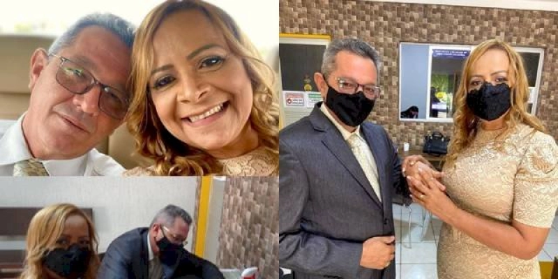 Em cerimônia reservada Vereadora casa-se com Pastor em Sousa, e recebe felicitações de amigos 