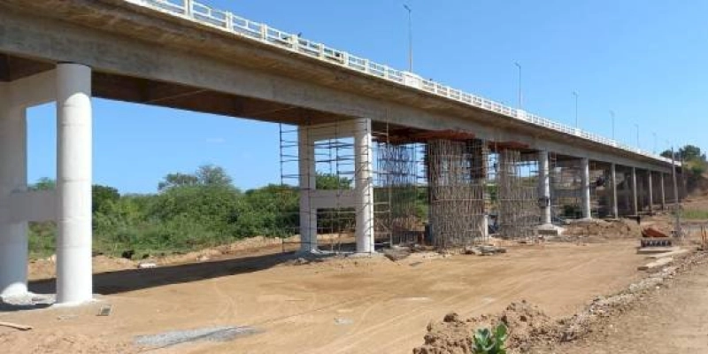 EM SÃO BENTO: DER restaura ponte no Rio Piranhas no Alto Sertão da Paraíba 