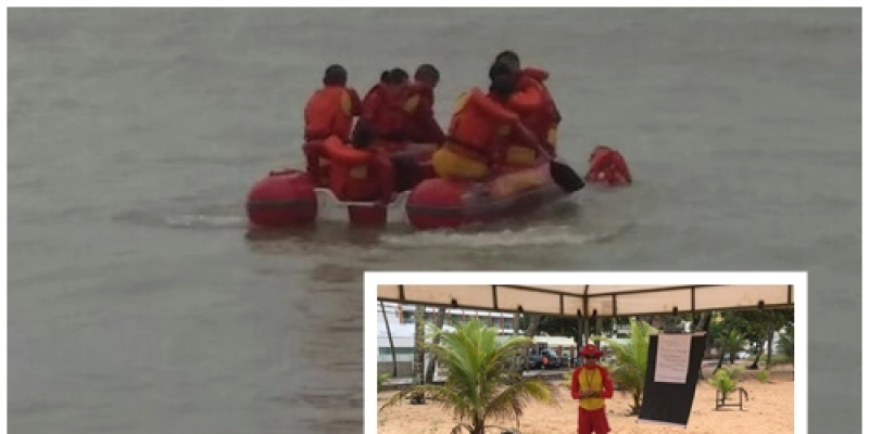 Cadetes do CFO Bombeiros realizam curso de sobrevivência no mar