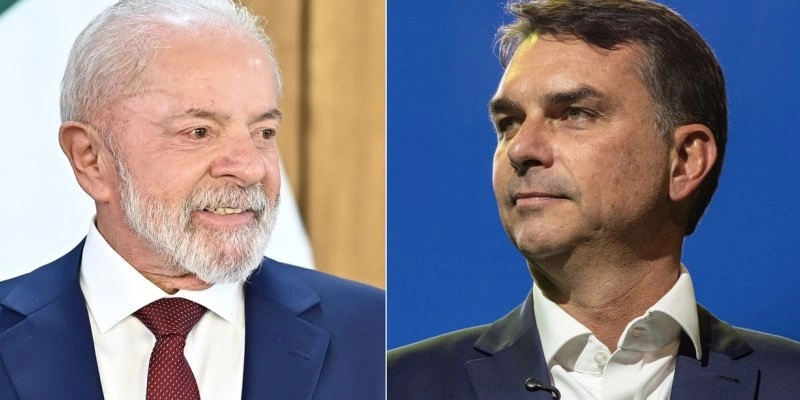 Lula e Flávio aparecem com 41% e acirram disputa pela Presidência, diz Quaest