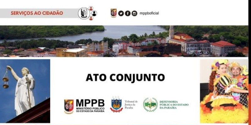 Ato conjunto define calendário de feriados e pontos facultativos de 2023 no MPPB, DPE e TJPB