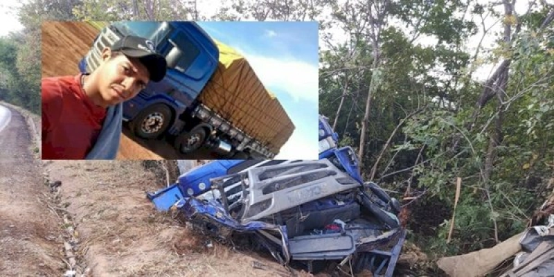 Grave acidente de trânsito tira a vida de caminhoneiro sousense no estado da Bahia; imagens 