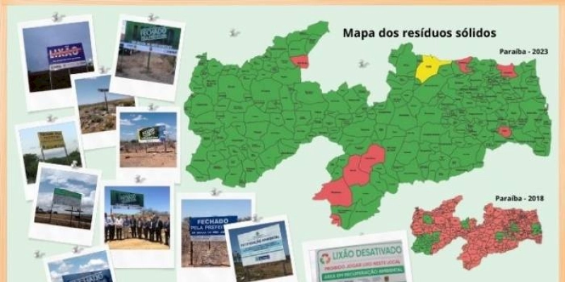 Apenas 4% das cidades da Paraíba ainda mantêm lixões 