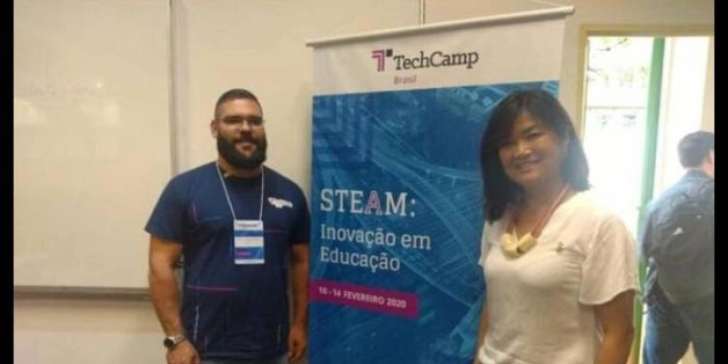 Professor da rede estadual tem projeto selecionado no STEAM TechCamp Brasil 2020