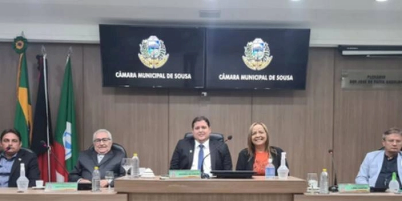 Câmara Municipal de Sousa realiza sessão de abertura dos trabalhos legislativos de 2023