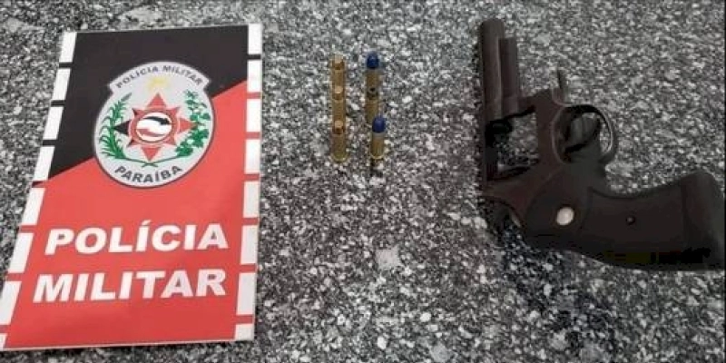 Polícia Militar prende indivíduos por porte ilegal de arma de fogo e tentativa de furto de fios de cobre