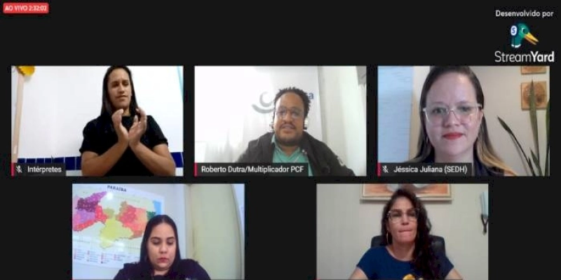 Live encerra mês de enfrentamento à violência sexual contra crianças e adolescentes na Paraíba