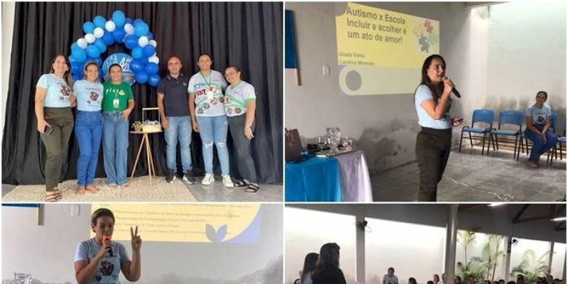 Prefeitura de Lastro realiza evento sobre o autismo com o tema: Incluir e acolher é um ato de Amor