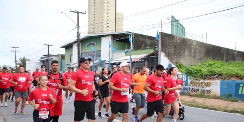 Segunda Corrida pela Vida atrai mais de mil inscritos neste domingo em Campina Grande