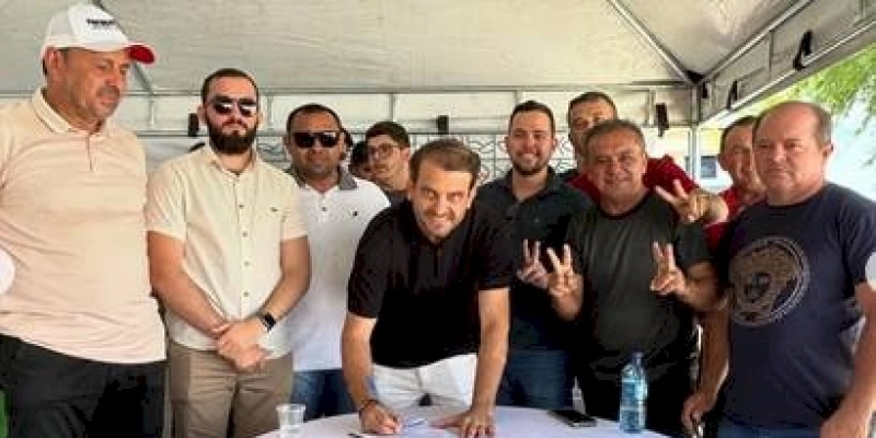 Em São José de Piranhas, Bal Lins, assina ordem de serviço para implantação de Ciclovia e Pista de Caminhada às margens da PB-400