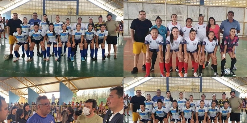Prefeitura promove o 1º Torneio de Futsal Feminino da história de Nazarezinho
