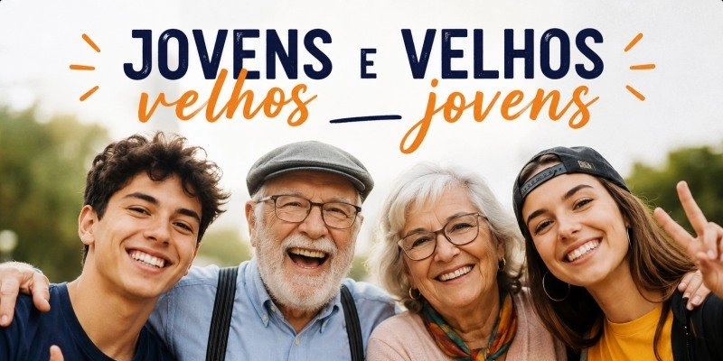 Jovens velhos e velhos jovens...​  ​​​ por: Alexandre Lyra*