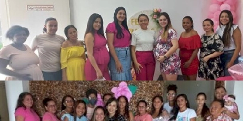 Gestantes são contempladas com kits de higiene infantil e enxoval, em Marizópolis 