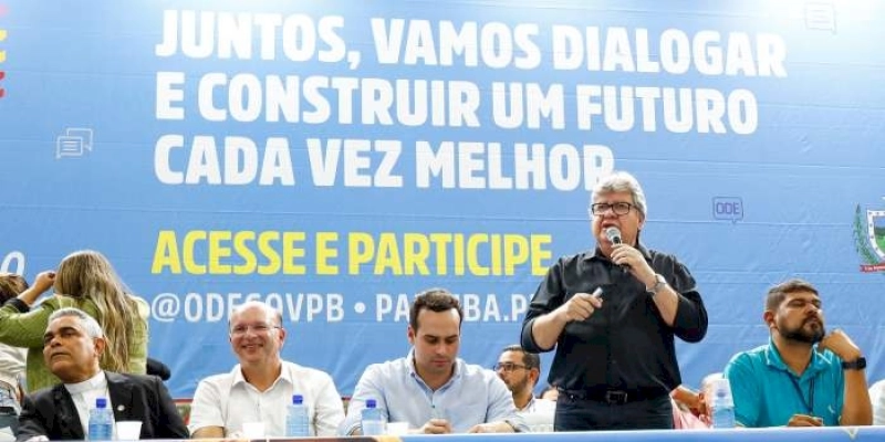 Governador entrega equipamentos e dialoga com a população em audiência do ODE com recorde de público em Guarabira