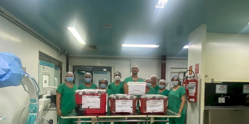 Paraíba inicia mês de março com doação de órgãos e tecidos no Hospital de Trauma de João Pessoa