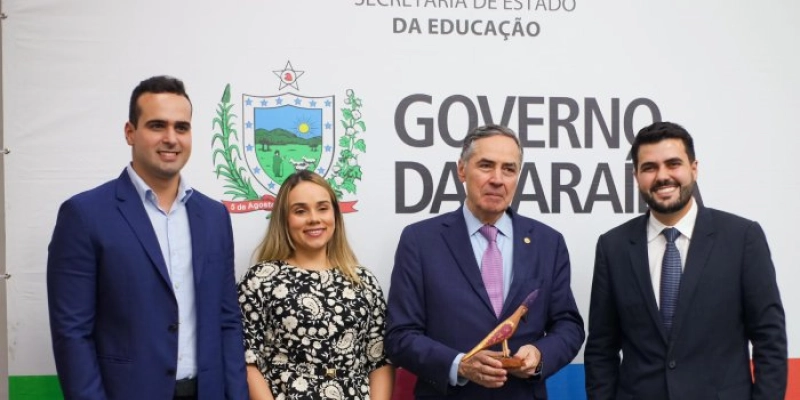 Vice-governador prestigia palestra do presidente do STF para alunos da rede estadual da Paraíba