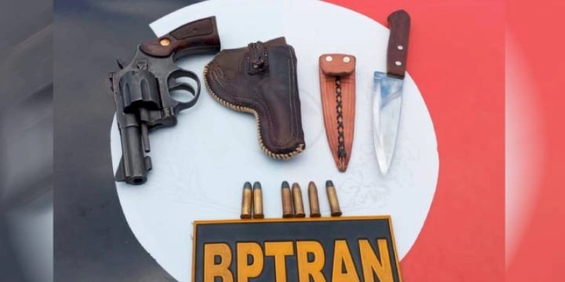 Polícia prende suspeitos de porte ilegal de armas em Conceição e Cuitegi