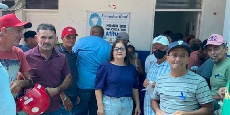 Policlínica Municipal de Sousa realiza ação em alusão ao Novembro Azul