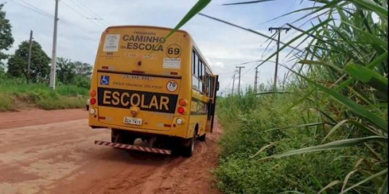 PF prende motorista de ônibus escolar por tráfico