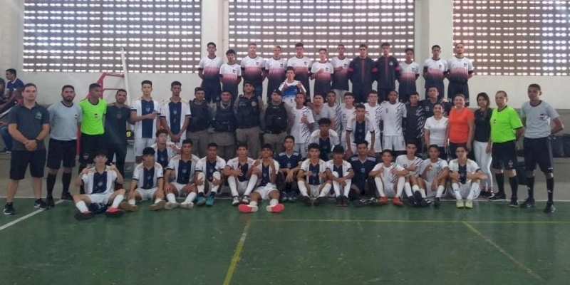 Jogos estudantis realizados no município de Sousa, contam com a segurança prestada da polícia militar 