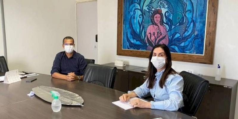Jutay discute pleitos da Polícia Penal com secretária de Administração